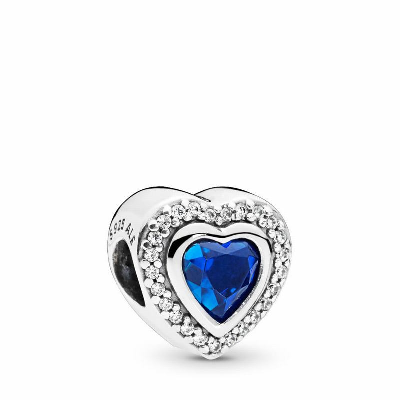 Pandora Australia Sparkling Love Charm - Sterling Silver | NCYTIH082